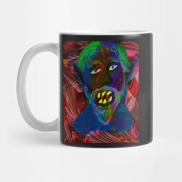 Trippy zombie by Joelartdesigns